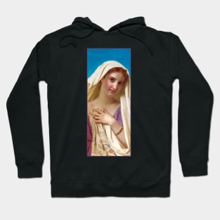 Young Girl in a Veil by Hugues Merle Hoodie